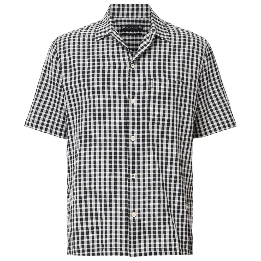 AllSaints Tawney Short Sleeve Check Shirt